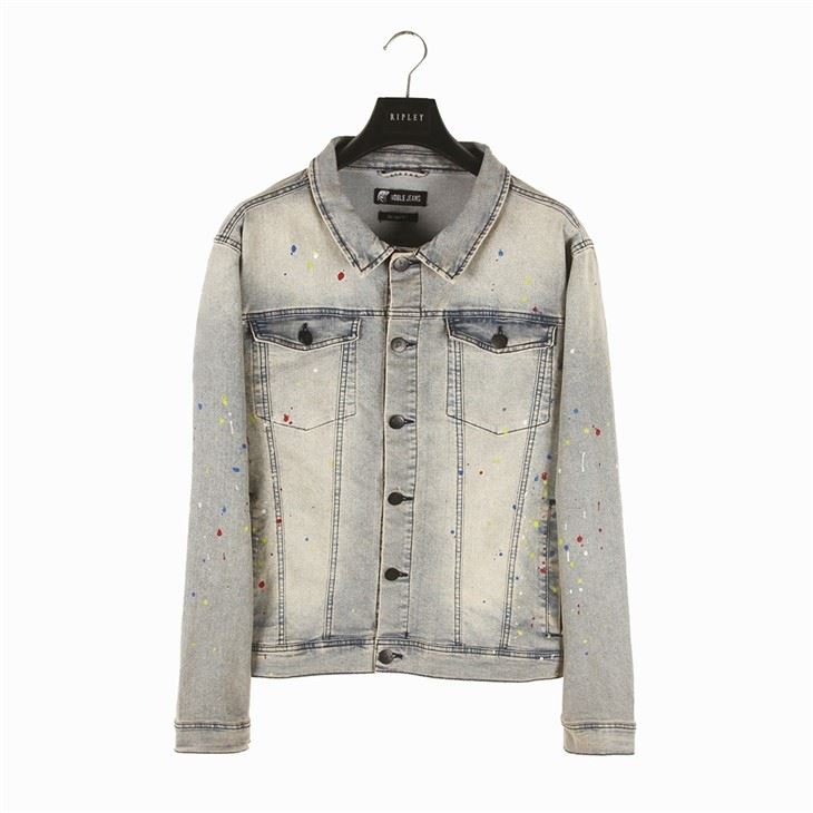 Men's 3 Color Fashion Denim Jacket